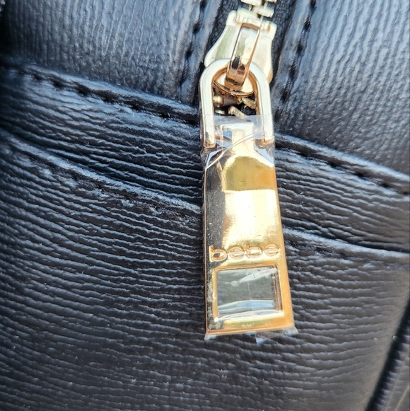NWOT Bebe Gianna Backpack - Black/Gold main image 12